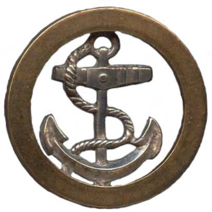 Знак на берет рядового состава ВМС