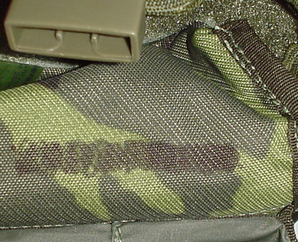 Czech army universal pouch for the NPP system