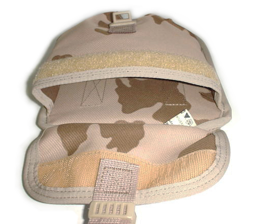 Czech army Vz95 desert camo canteen cover for the MNS system