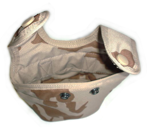 Czech army Vz95 desert camo canteen cover for the MNS system