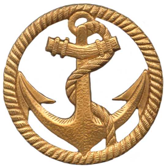Эмблема на берет рядового состава ВМС Франции