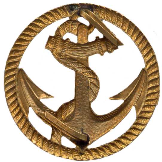 Эмблема на берет рядового состава ВМС Франции