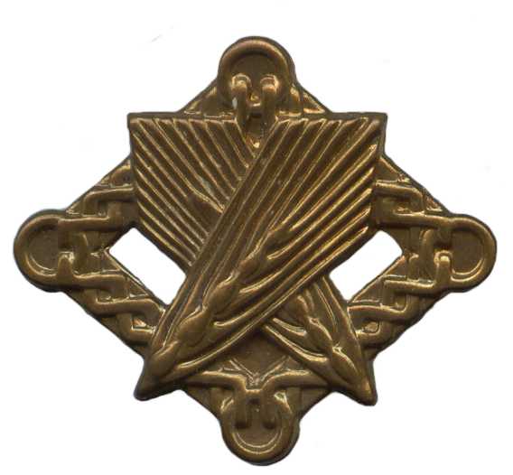 Петличная эмблема квартирмейстера Королевских сухопутных сил Нидерландов