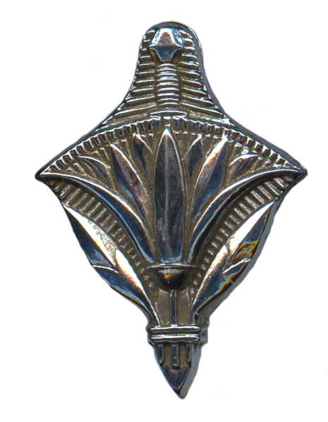 Петличная эмблема административной службы Королевских сухопутных сил Нидерландов