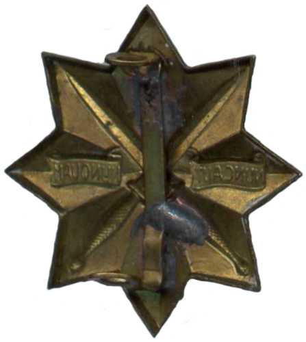 Петличная эмблема (?) Королевских сухопутных сил Нидерландов