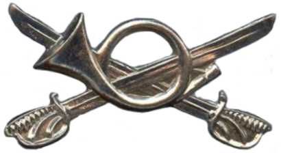 Петличная эмблема гусарских полков Королевских ВС Бельгии