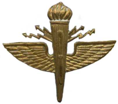 Петличная эмблема корпуса связи Королевких ВС Бельгии