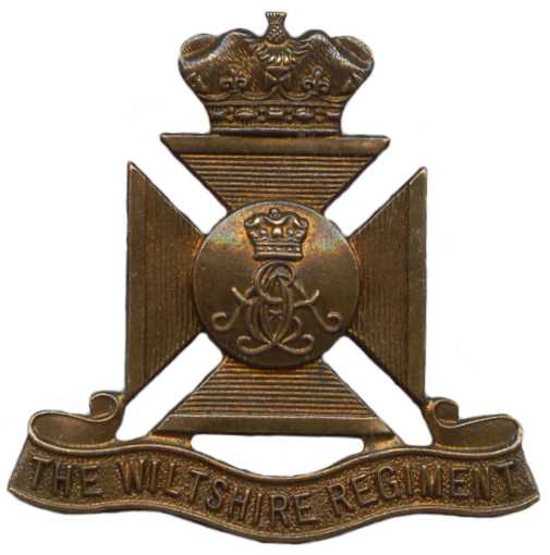 Кокарда знак на фуражку Вилтширского полка