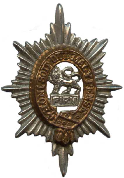 Кокарда знак на фуражку Ворцестерширского полка