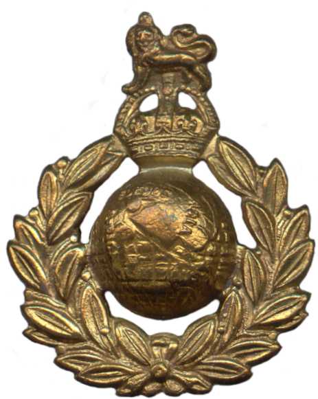 Кокарда знак на фуражку Королевского Корпуса Морской пехоты Великобритании