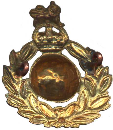 Кокарда знак на фуражку Королевского Корпуса Морской пехоты Великобритании