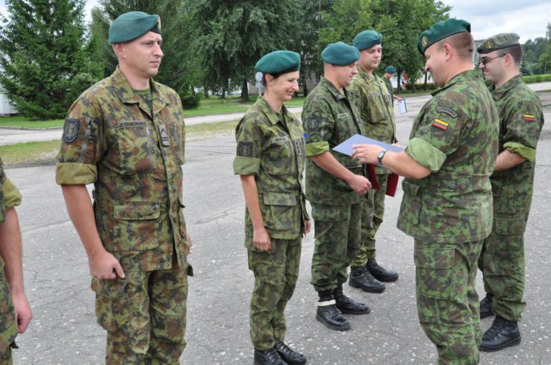Нашивка артиллерийского батальона им. генерала Ромуалдаса Гедрайтиса Вооружённых сил Литвы
