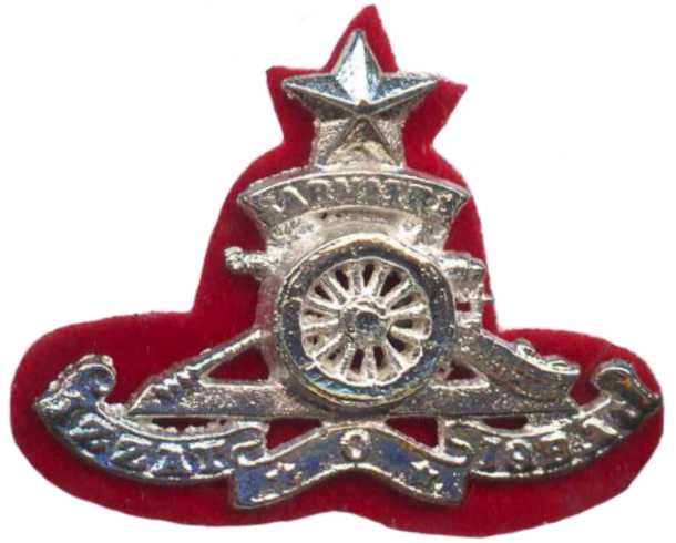 Кокарда знак на фуражку артиллерийского полка