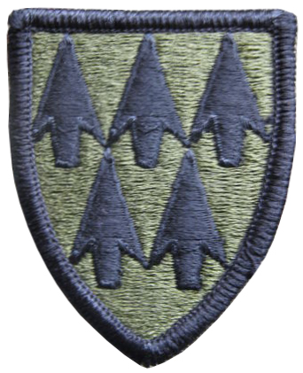 The 32nd Army Air & Missile Defense Command Subdued Patch.US Army