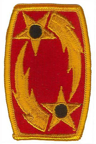 The 69 Air Defense Artillery Brigade Patch. US Army