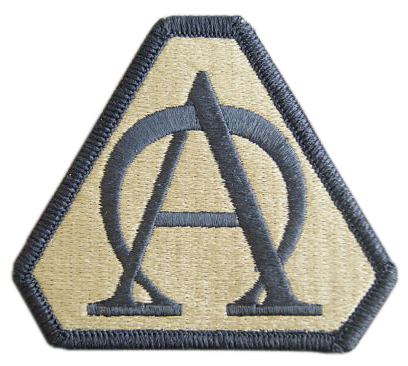 Acquisition Support Center Patch. US Army