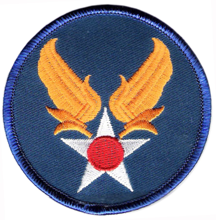 Army Air Forces Patch. Alpha Units. US Army