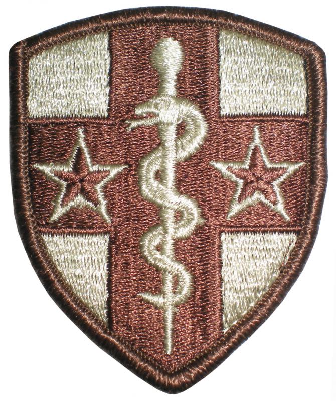 Army Reserve Medical Command Desert DCU Patch