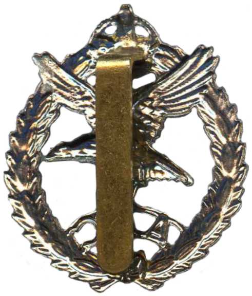 Кокарда знак на фуражку офицерского состава Армейского Авиационного Корпуса Великобритании
