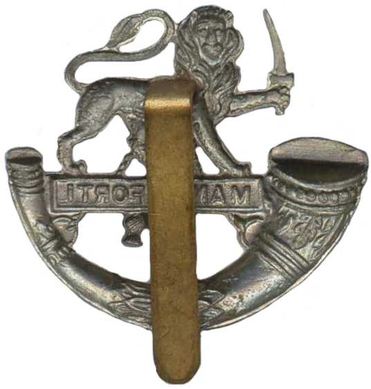 Кокарда знак на фуражку Херефордширского легкого стрелкового полка