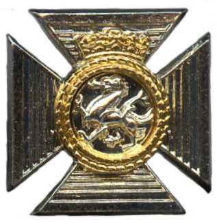 Кокарда знак на фуражку Герцога Эдинбургского пехотного полка