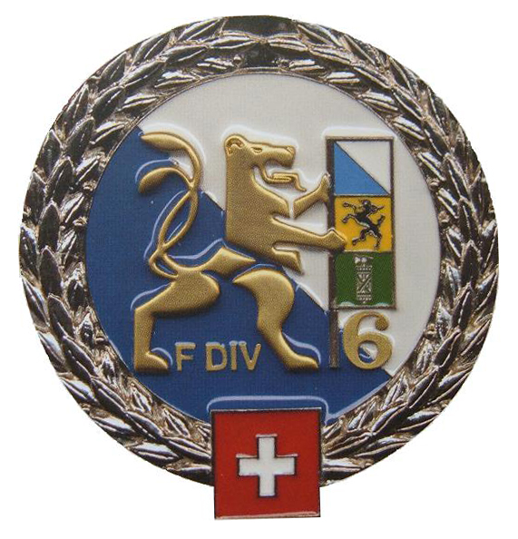 Беретный знак 41-ой гренадерская роты 26-го пехотного батальона Швейцарской армии