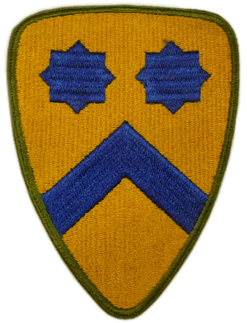 Нарукавный знак 2-ой кавалерийской дивизии Сухопутных войск США