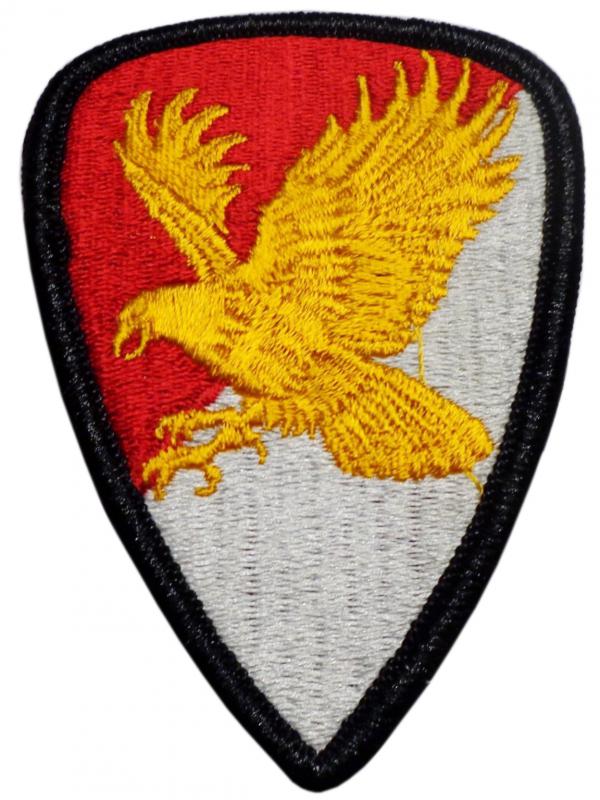 Нарукавный знак 21-ой кавалерийской дивизии Сухопутных войск США