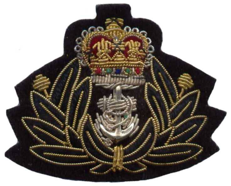 Кокарда знак на берет офицеров капелланов ВМС
