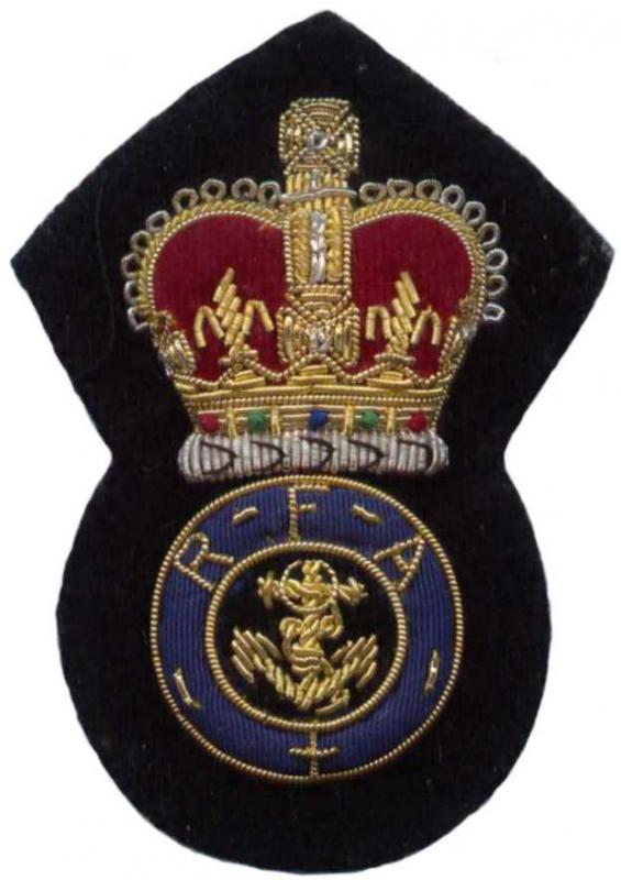 Кокарда знак на фуражку старшин Вспомогательного флота ВМС