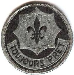 Нарукавный знак 2-го бронекавалерийского полка СВ США