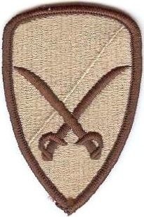 Нарукавный знак 6-й бронекавалерийской бригады СВ США