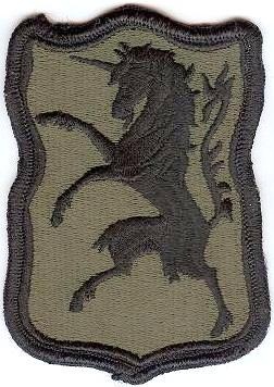 Нарукавный знак 6-го бронекавалерийского полка СВ США