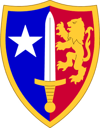 Нарукавный знак группировки СВ США в составе объединеных сил НАТО