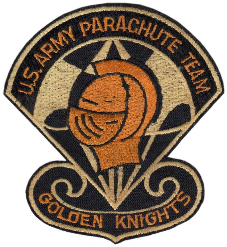 Нарукавный знак команды по парашютному спорту СВ США