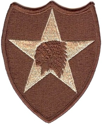 Нарукавный знак 2 пехотной дивизии СВ США