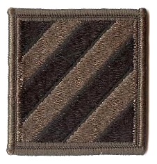 Нарукавный знак 3 пехотной дивизии СВ США
