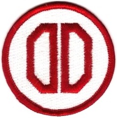 Нарукавный знак 31 пехотной дивизии СВ США (устаревший). На данный момент принадлежит 31 бригаде РХБ защиты СВ США