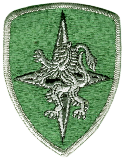 Нарукавный знак контингента СВ США в составе Центральной группы армий