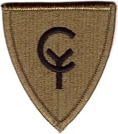 Нарукавный знак 38 пехотной дивизии СВ США