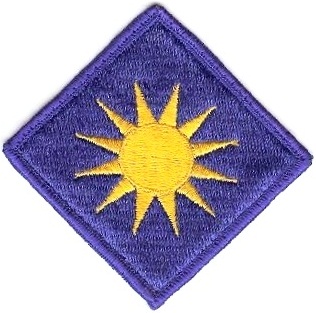 Нарукавный знак 40 пехотной дивизии СВ США