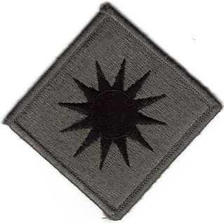 Нарукавный знак 40 пехотной дивизии СВ США