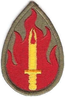 Нарукавный знак 63 пехотной дивизии СВ США