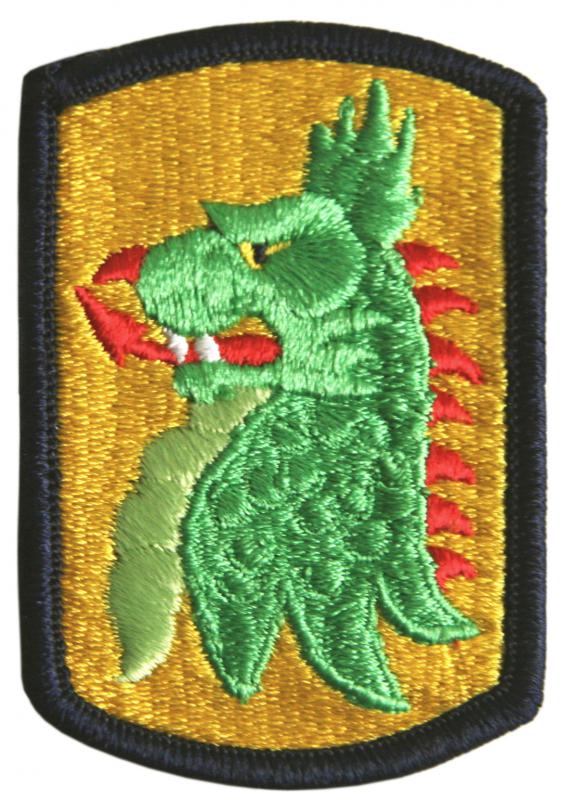 455 Chemical Brigade Color Patch. US Army