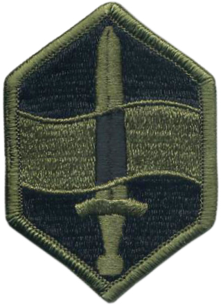 460 Chemical Brigade Subdued Patch. US Army