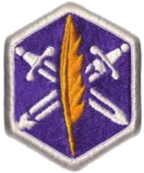 85 Civil Affairs Brigade Patch. US Army
