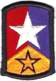 Нарукавный знак 72 пехотной бригады СВ США