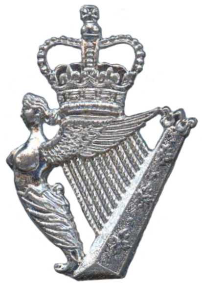 Кокарда знак на фуражку Королевского Ирландского полка