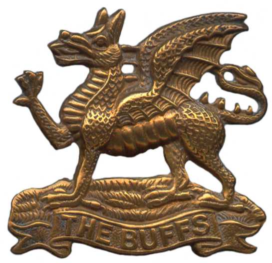 Кокарда знак на фуражку Королевского Восточно-Кентского пехотного полка