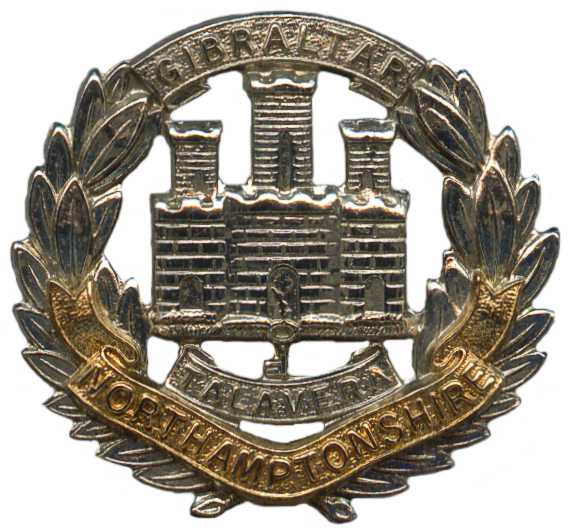 Кокарда знак на фуражку Нортхемптонширского пехотного полка